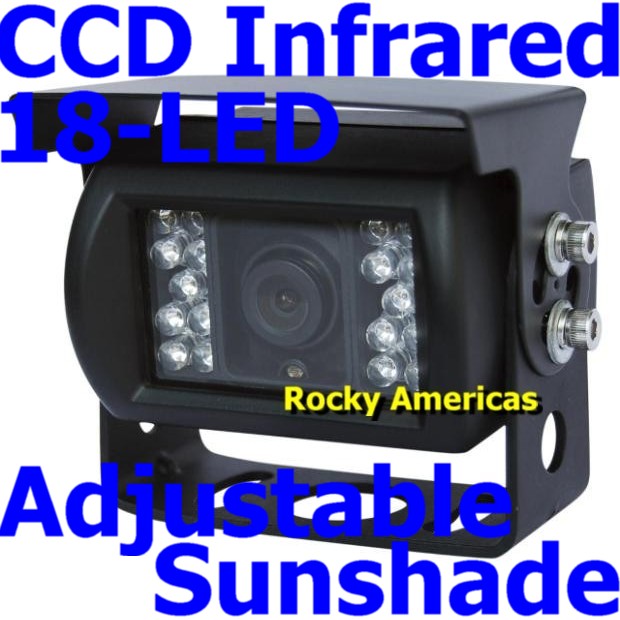 CCD Color Night-Vision
                Infrared Vehicle Rear View Camera